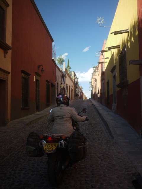 Cobbled streets of San Miguel de Allende